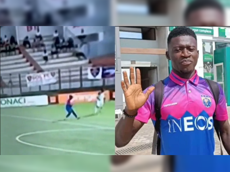 ¡Imágenes fuertes! Moustapha Sylla se desploma en la cancha y muere