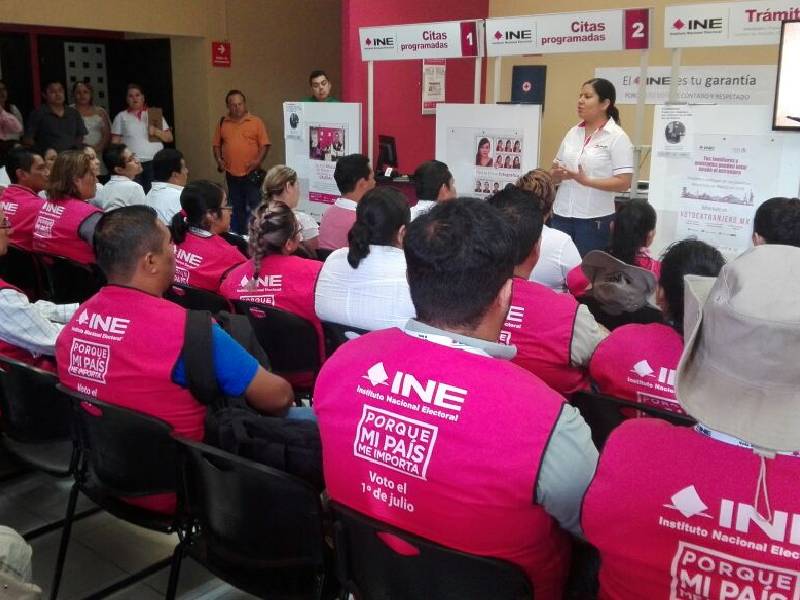 INE garantiza organización el proceso más grande de la historia en Quintana Roo