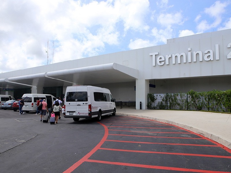 El aeropuerto de Cancún, con 528 vuelos y una conexión con 71 destinos