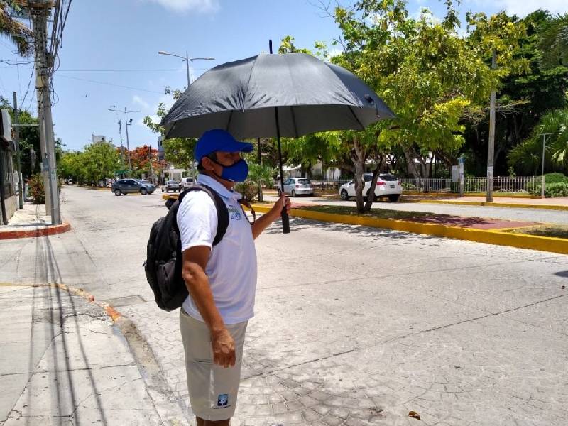 Población de Quintana Roo en riesgo golpe de calor ante altas temperaturas 