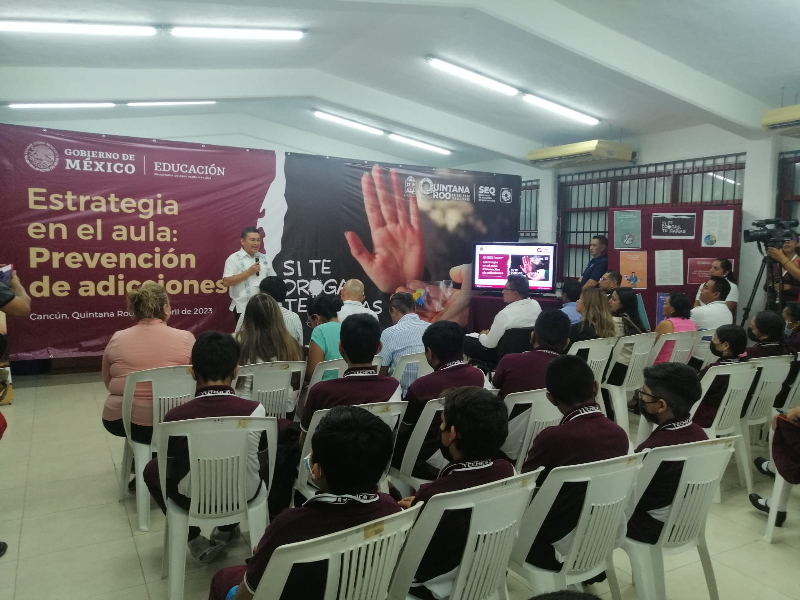 Arranca estrategia contra las adicciones en Quintana Roo
