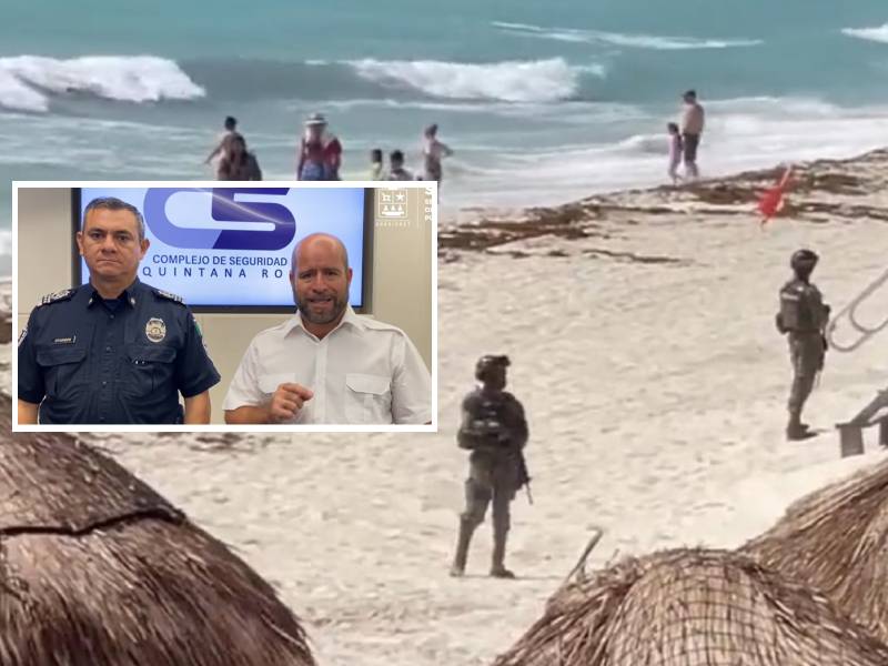 Autoridades despliegan operativo en la Zona Hotelera de Cancún