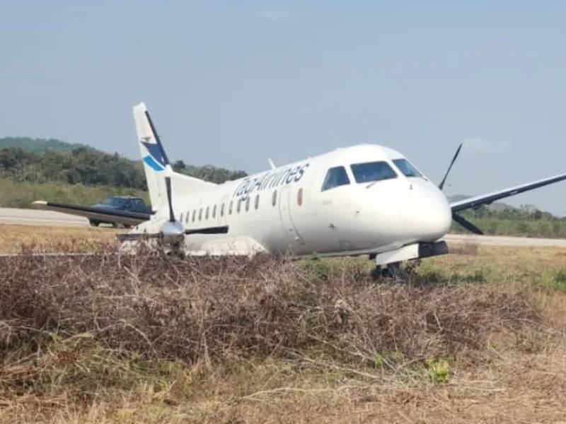 Avión procedente de Cancún se despista en Guatemala