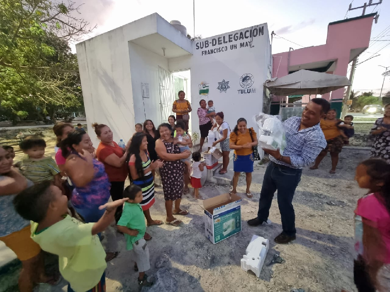 Inicia taller de costura para mujeres de la comunidad de Francisco Uh May