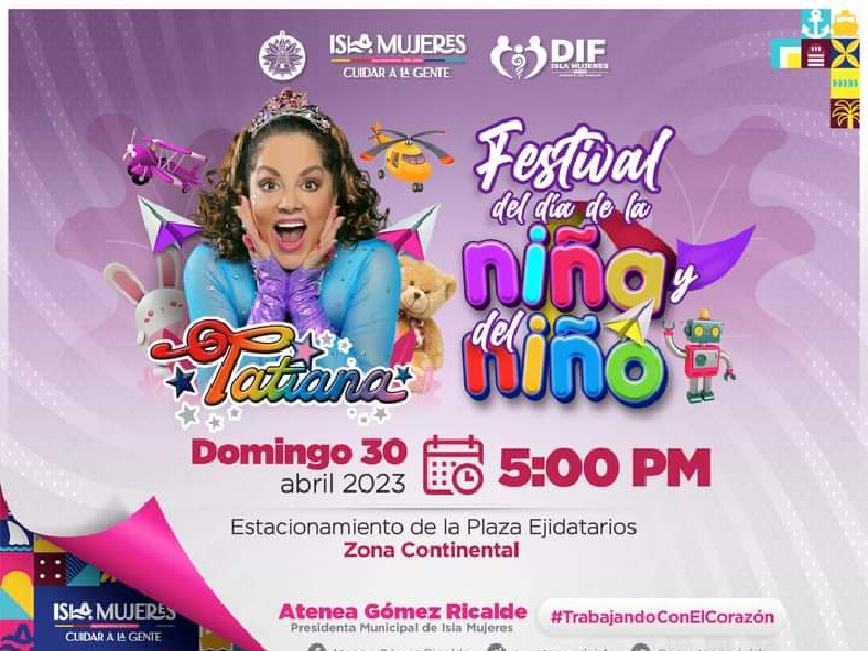 Atenea Gómez celebrará en grande a los niños y niñas con las estrellas infantiles Patylu y Tatiana