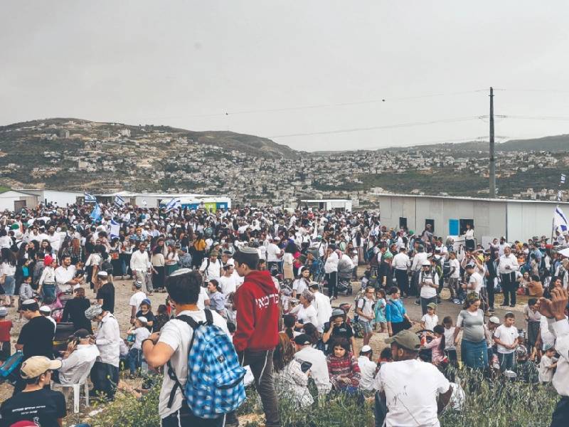 Israel reclama comunidades en la Cisjordania palestina