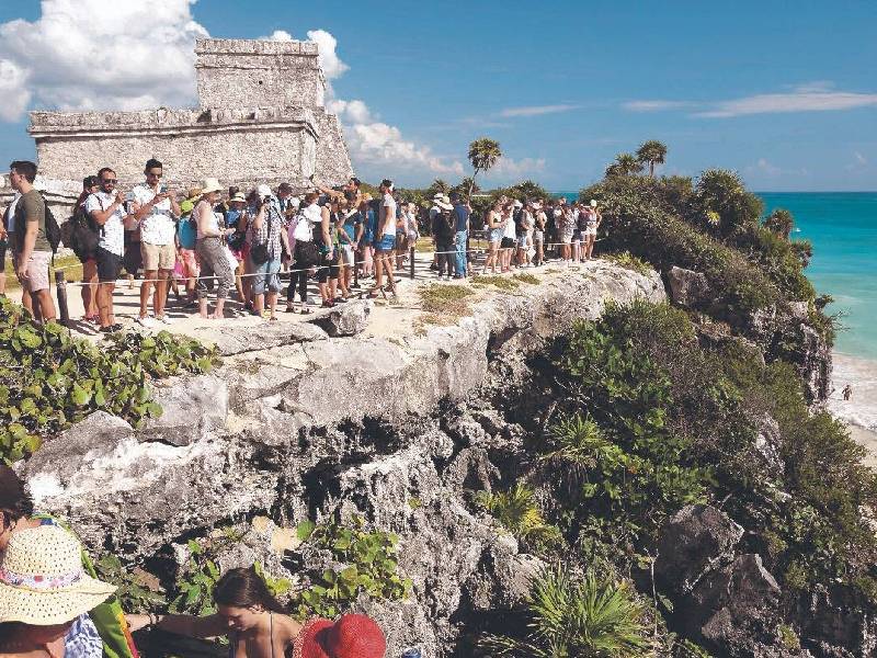 Zonas arqueológicas de Quintana Roo con más 643 mil visitantes en primer trimestre del 2023 