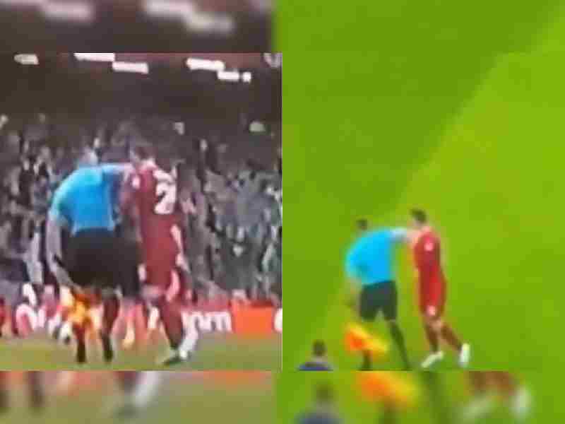 Suspendido el árbitro sospechoso de dar un codazo a jugador del Liverpool