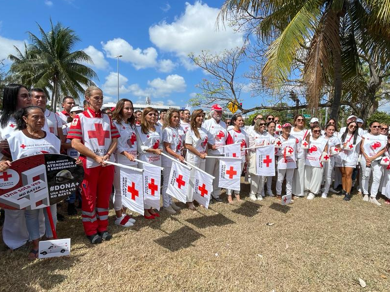 Cruz Roja prevé recolectar 8 MDP en dos meses