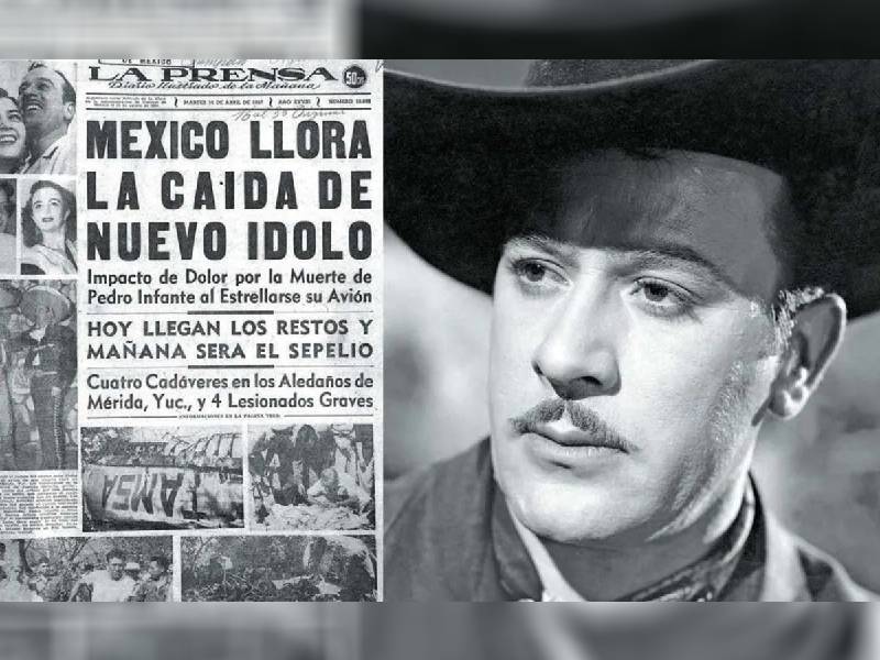 Han pasado 66 años de la muerte de Pedro Infante en Mérida 