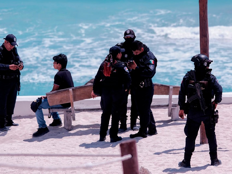 Reportan cerca de 600 detenciones en Cancún durante Semana Santa
