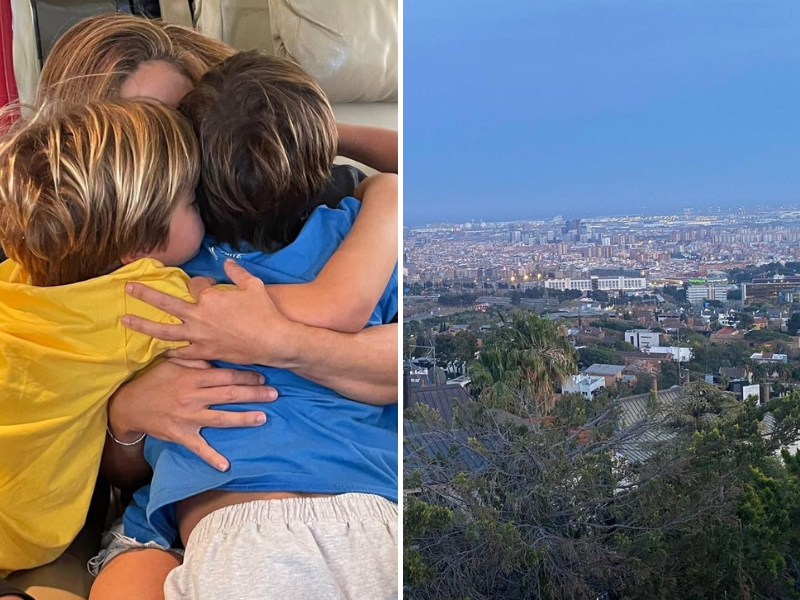 'Solo un hasta luego' Shakira y sus hijos se despiden de Barcelona