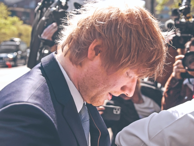 Ed Sheeran gana juicio sobre presunto plagio a Marvin Gaye