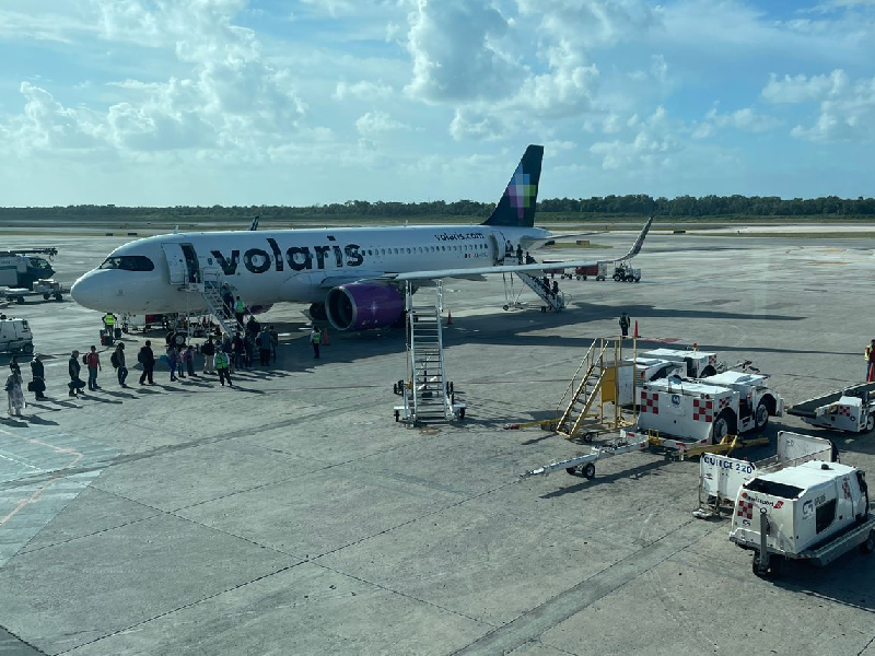 El aeropuerto de Cancún, con 544 vuelos y 274 arribos para hoy