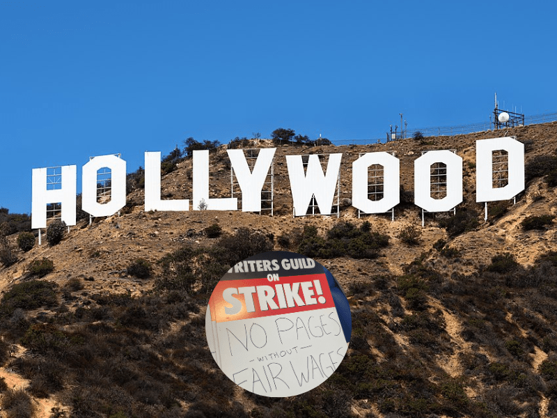 Huelga en Hollywood guionistas exigen aumento de salario