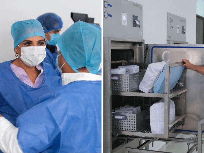 Mara Lezama invierte 56 MDP en equipos para Hospital General