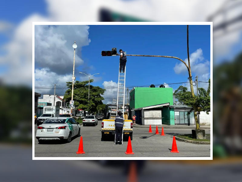 100 mdp para semaforización en Cancún 