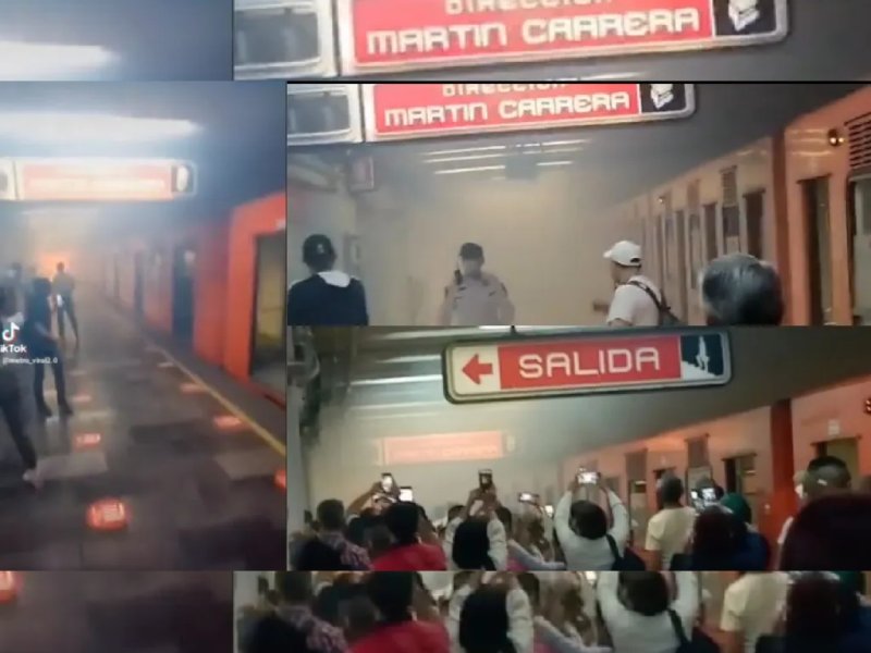 Cortocircuito en la Línea 6 del Metro provoca suspensión de servicio
