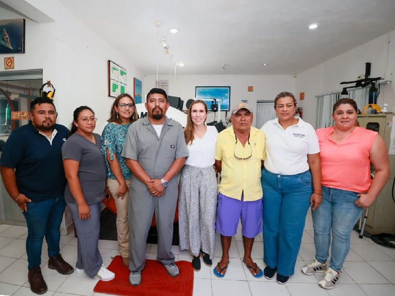 Atenea Gómez fortalece las acciones de salud y le cumple a los pescadores