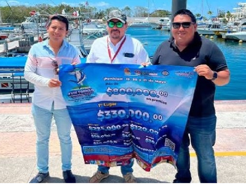 Se esperan cerca de cien embarcaciones en torneo de pesca en Isla Mujeres