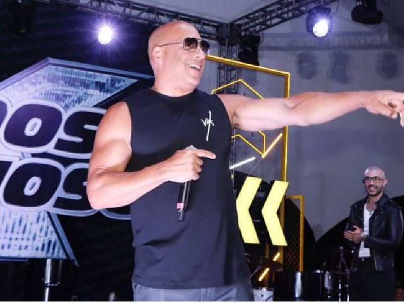 Vin Diesel regresa a México para promocionar Rápidos y Furiosos 10