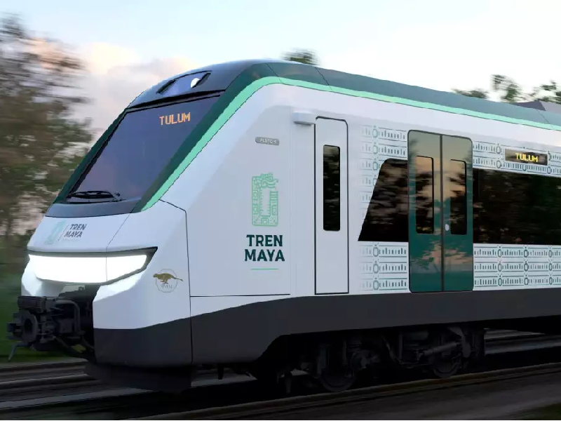 Primera unidad del Tren Maya llegará el 8 de julio a Cancún