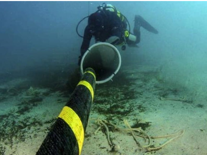 Sin retraso cableado submarino en las Islas
