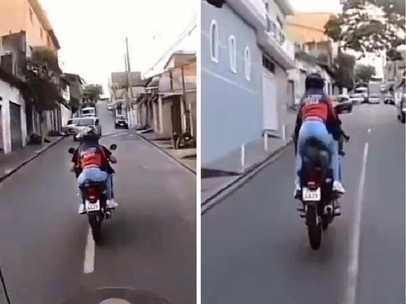 ¡De película! Captan persecución policíaca de 5 minutos en moto