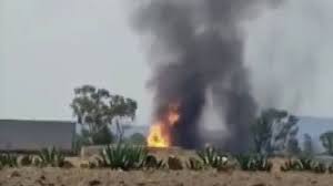 Se registró una explosión en un ducto de Pemex a la altura de la comunidad El Tesoro, en el municipio de Polotitlán, Estado de México