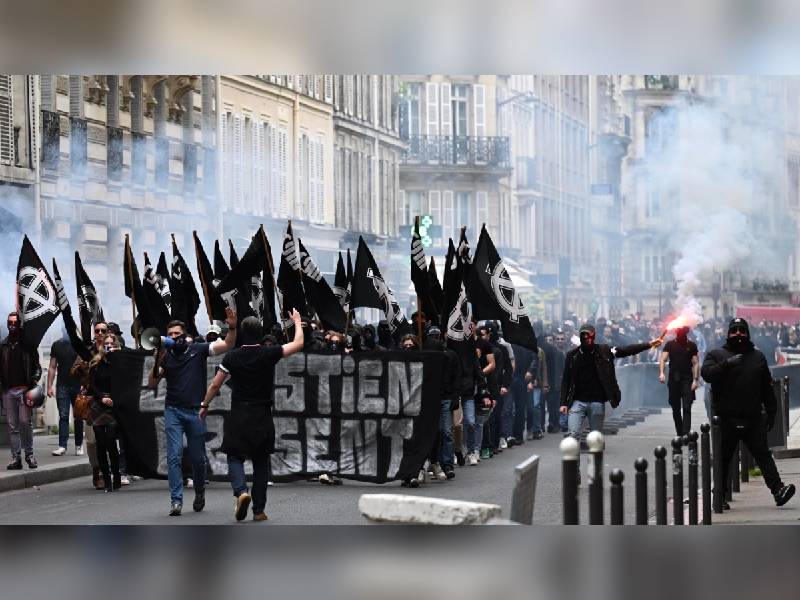 manifestaciones derechistas francia
