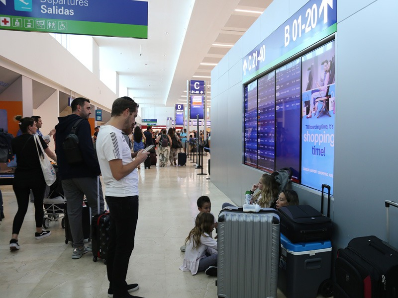 El aeropuerto de Cancún tendrá 575 vuelos y una conexión con 22 países