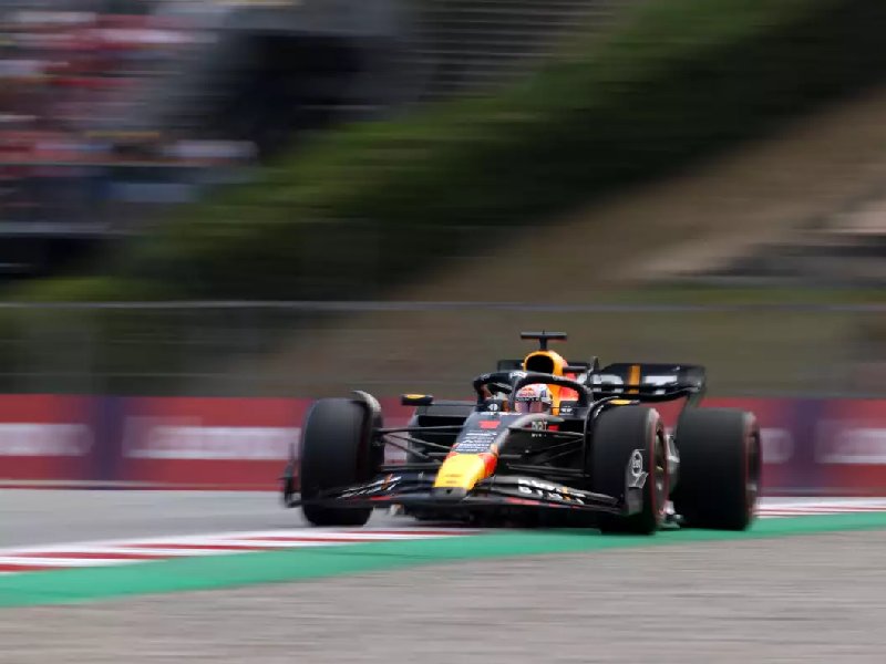 Verstappen el más rapido de Gp de España; "Checo" fue segundo