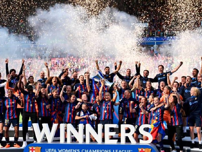 Con remontada, Barcelona conquista su segunda Champions League Femenil