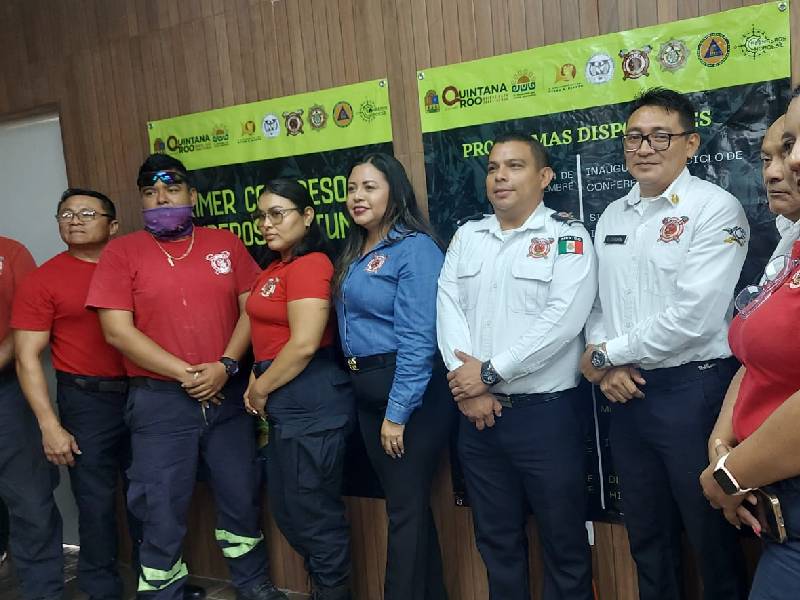 Realizarán "primer congreso de bomberos Chetumal 2023" 