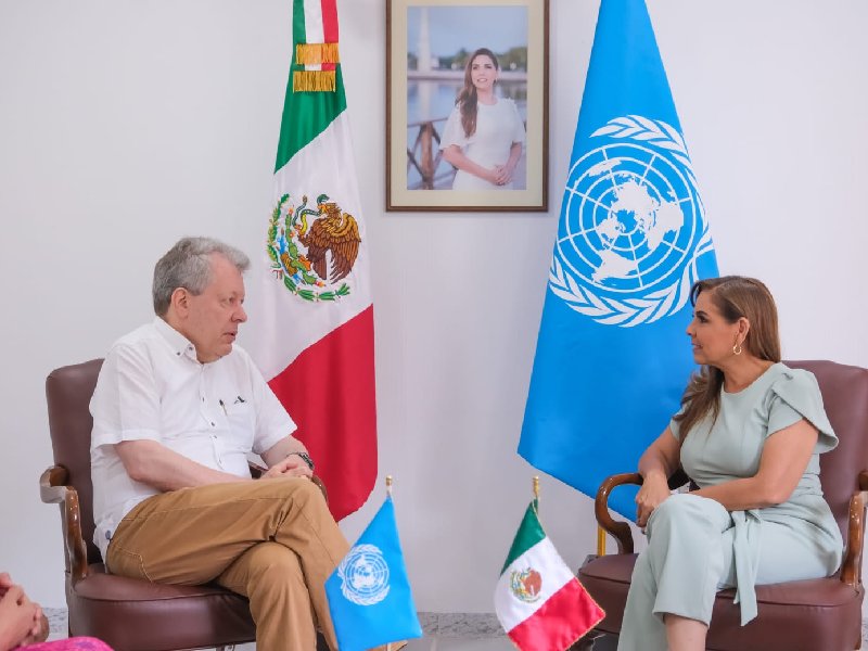 Reunión bilateral del Gobierno de Quintana Roo con el Sistema de Naciones Unidas en México