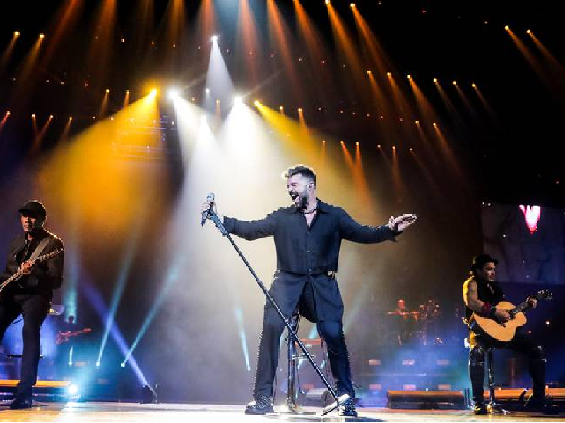 Ricky Martin arranca gira en México en la Riviera Maya