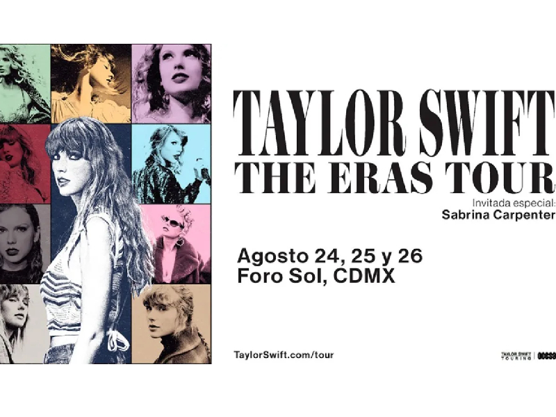 Taylor Swift confirma fechas en México del The Eras Tour