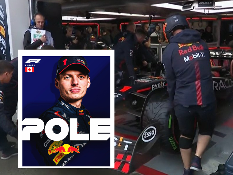 Verstappen se lleva la ‘pole position’ del GP de Canadá; ‘Checo’ saldrá en el lugar 12