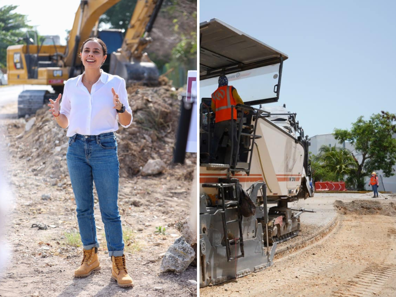 Ana Paty afianza transformación de Cancún en obras para los cancunenses