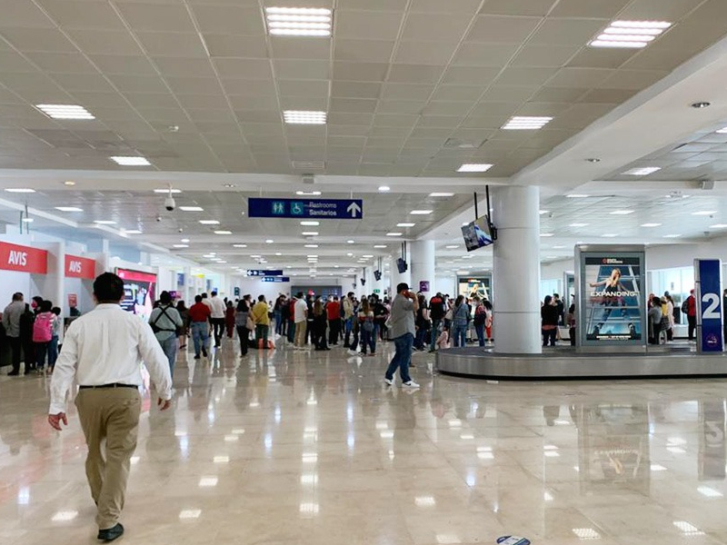 El aeropuerto de Cancún mediante 38 aerolíneas tendrá 560 vuelos