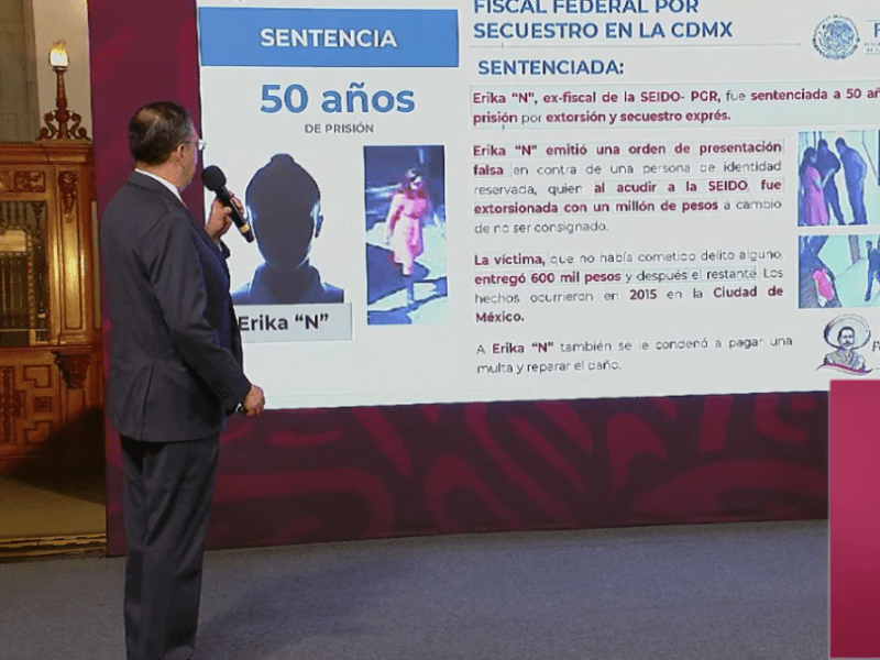 Gobierno exhibe a 2 jueces más que beneficiaron a delincuentes