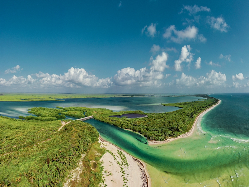 La Biósfera Sian Ka'an, lugar mágico y excepcional ubicado en la Península de Yucatán