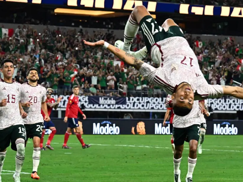 México vence 2-0 a Costa Rica y avanza a las semifinales de la Copa Oro 2023