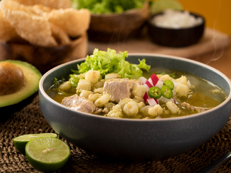 Pozole verde, la deliciosa tradición gastronómica de México