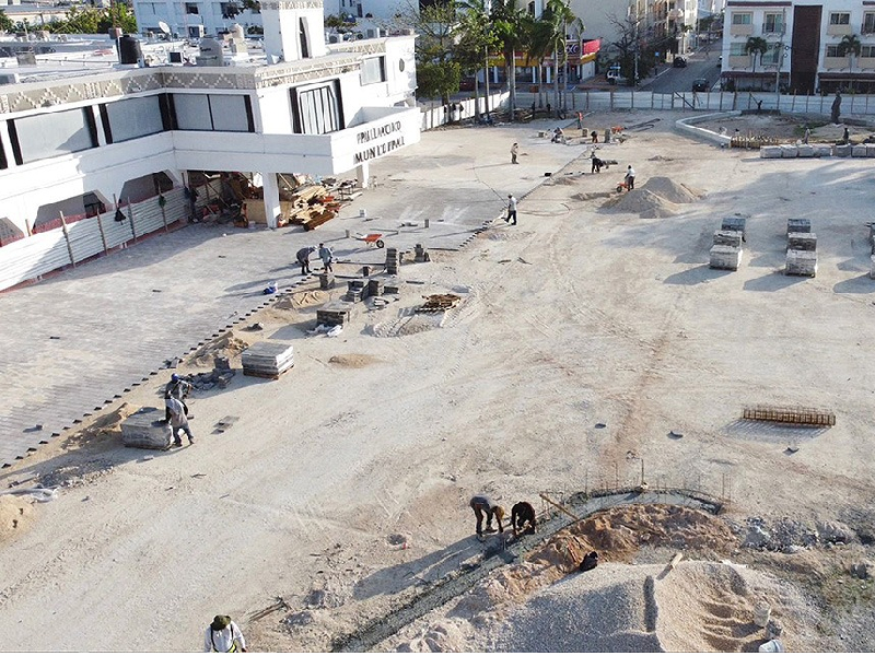 Listo el escenario para la sesión solemne del 30 aniversario de Solidaridad