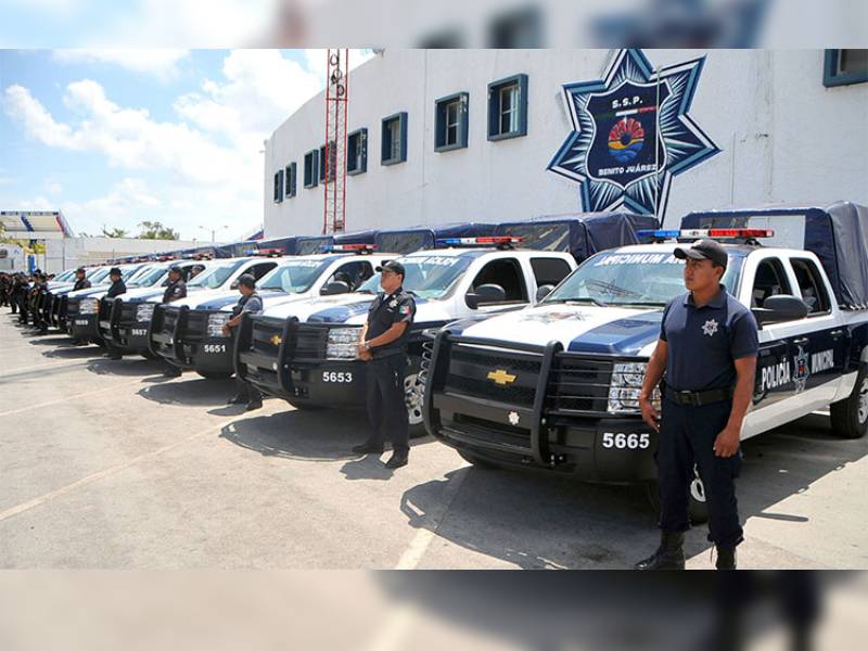 Reforzarán policía auxiliar en Cancún 