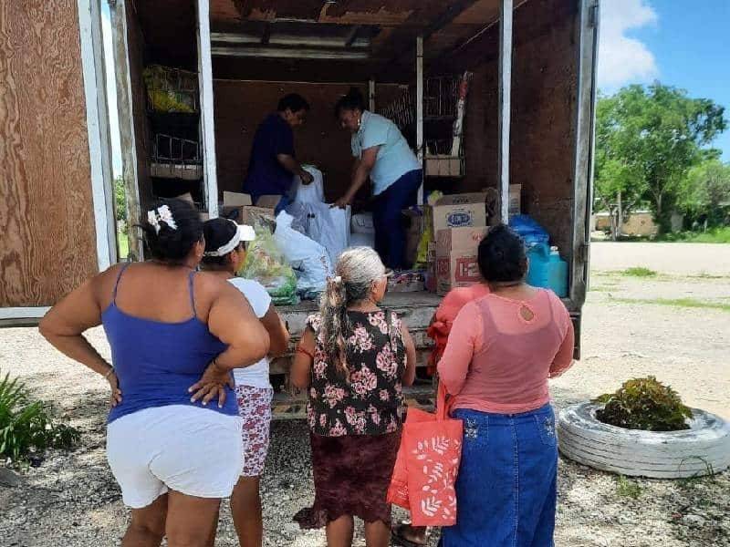 Apoyan a 2,500 familias en Cancún con inseguridad alimentaria