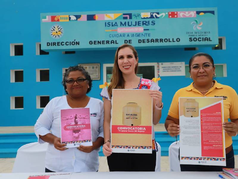 Atenea Gómez impulsa programas sociales que generan bienestar y prosperidad en Isla Mujeres