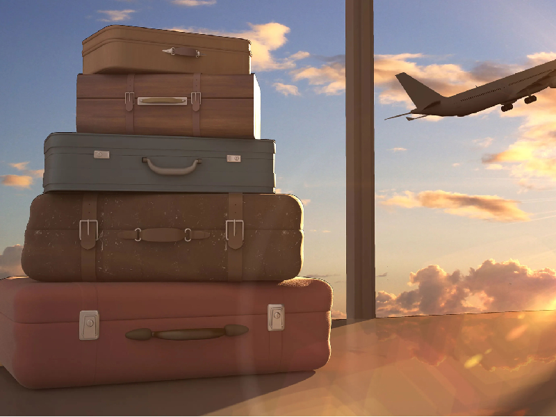 ¿Sales de viaje? Medidas y costos de las maletas para viajar en avión