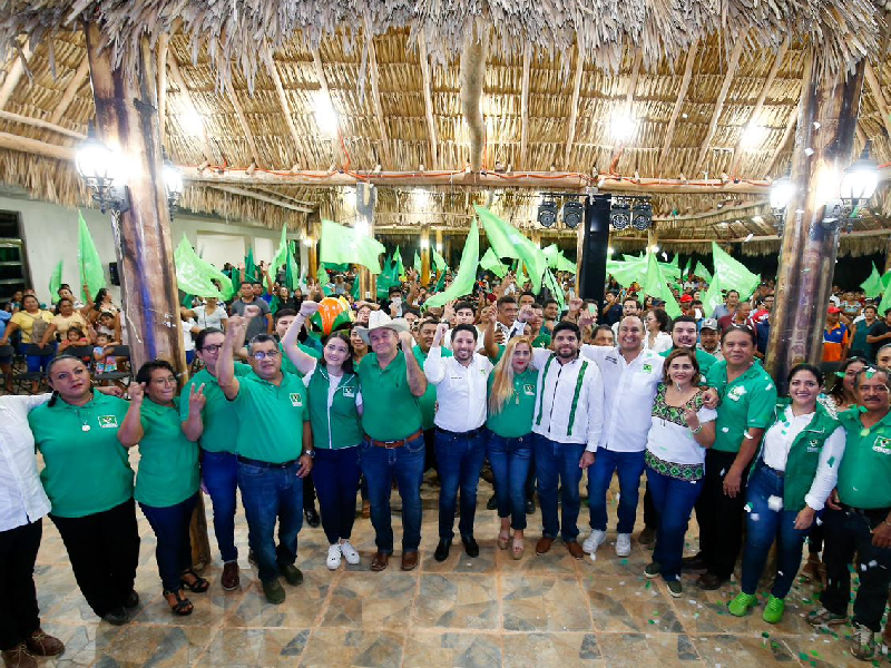 El Partido Verde, con un gran futuro por delante en Quintana Roo: Renán Sanchez